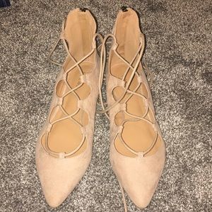 Nude Nine West Shoes